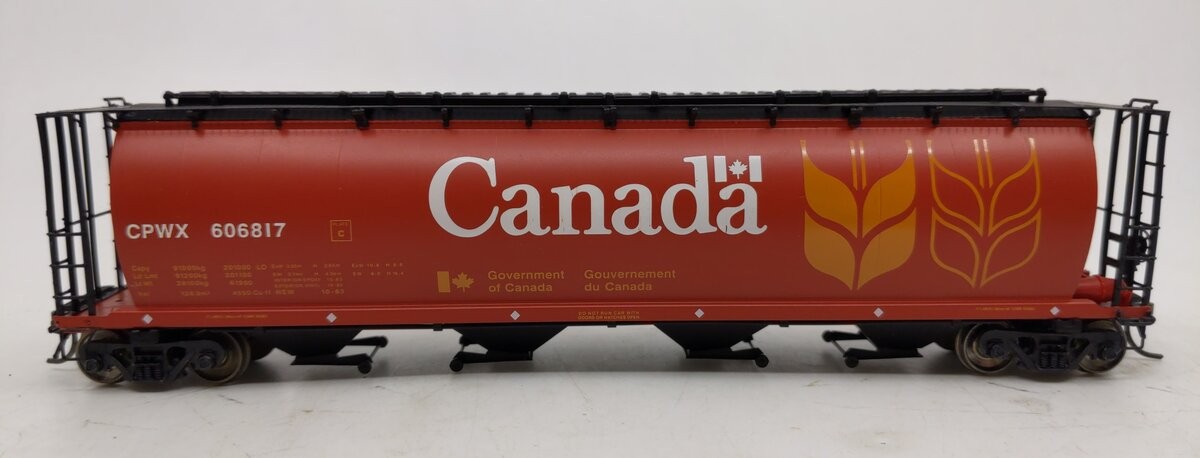 InterMountain 45102-86 HO Scale Canada CPWX Cylindrical Hopper #606817 LN/Box