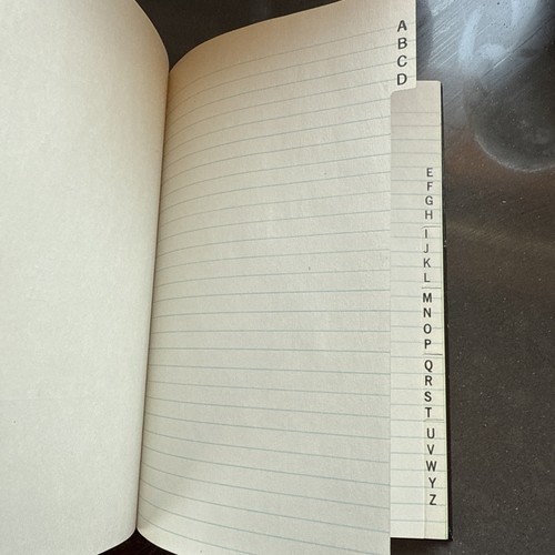 Vintage Ledger 1 Page Used -152 Pages Plus Alphabetized Pages-IDEAL Account Book - Picture 5 of 8