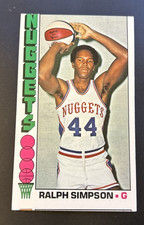 1976-77 Topps Basketball # 22 Ralph Simpson Denver Nuggets