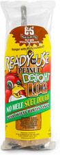 Peanut Delight No Melt Suet Dough Log, Suet Dough for Wild Birds, 1 Pound