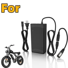 54.6V 2A Adapter for Ridstar Q20/Q20 Lite Fat Tire 1000W Motor Charger
