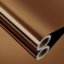 Mirror Stickers Flexible Reflective Peel and Stick Mirror Paper Non Glass 17.7"X