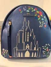 Disney Princess Castle Floral Mini Backpack