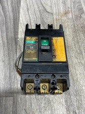 Fuji Electric EA53B Curcuit Breaker 5 Amp, 3 Pole, 4021C105PR4SI