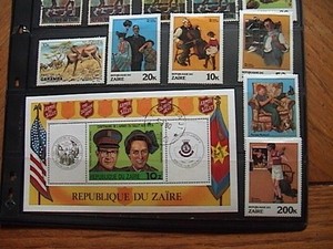 ZAIRE - SELECTION OF MINT &  USED STAMPS, LITTLE DUPLICATION