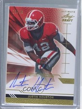 2011 Leaf Ultimate Draft Gold 10/20 Justin Houston #U-JH2 Auto 2u6