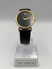 Seiko Chariot 2220-0530 Hand-winding Black Gold Watch Vintage Rare - Rank B