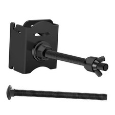 E Track Spare Tire Holder Mount,Trailer Spare Tire E track tire mount Black