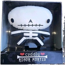 Cuddly Rigor Mortis Kris Kristin Tercek Skeleton Plush With Tags NIB RARE