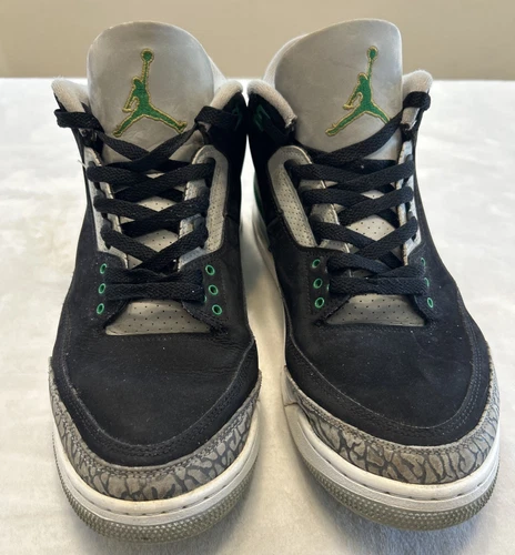 Nike Air Jordan 3 Mens Size 12 Retro Pine Green 2021 Mid Top Celtics Basketball