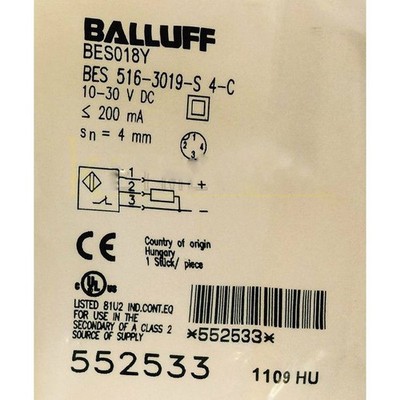 one new   BES 516-3019-S4-C Proximity Switch   #zc