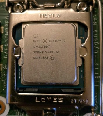Intel Core i7-11700T desktop processor (CPU)