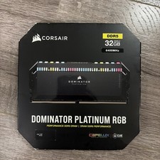Corsair Dominator Platinum RGB 6400 32GB (2x16GB) DDR5 RAM CMT32GX5M2B6400C32