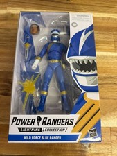 Hasbro Lightning Collection Wild Force Blue Ranger Power Rangers NEW - NIB