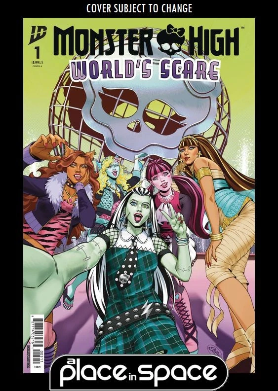 MONSTER HIGH WORLDS SCARE #1A COLA (WK40)