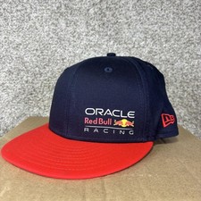 Oracle Red Bull Racing Hat Cap Snap Back Mens Large Blue Formula 1 New Era F1