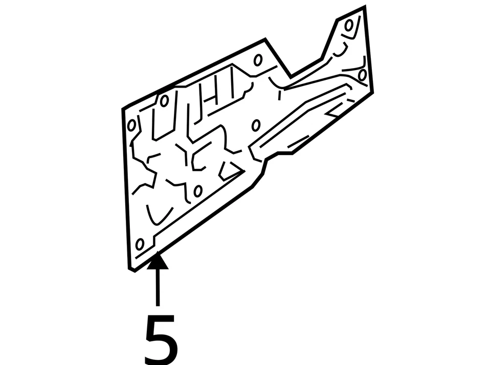 Chevrolet Pontiac Equinox 2005-2009 módulo de torrente ASM RR S/D LKG SYS 20793579 Foto 4 de 4