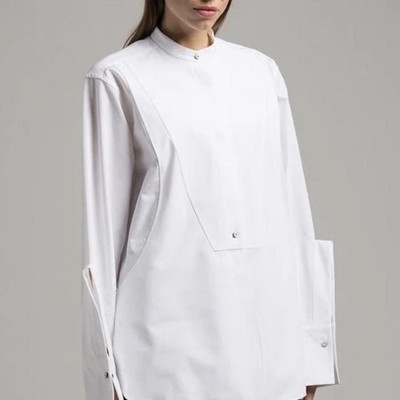 Marco Polo Women's White Shirt Back Button-up BNWT Size 10