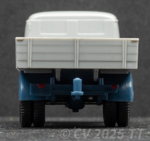 1/87 H0 WIKING 43k Mercedes MB 1413 Pritsche o. Dachlüfter, ~achatgrau, nur 1965 - Picture 5 of 17
