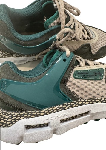 UNDER ARMOUR UA HOVR SUMMIT Green White Grey 3022579 302 MENS 7 Women’s 8.5 - Picture 4 of 13