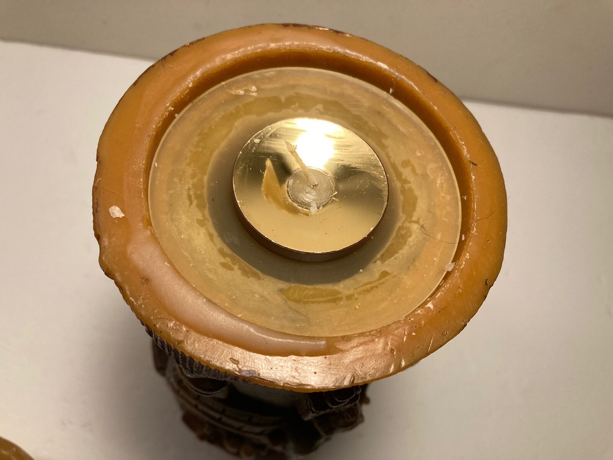 Vintage Gunter Kerzen Germany 3D Handcrafted Wax Candle Vintage Gunter Kerzen Germany 3D Handcrafted Wax Candle