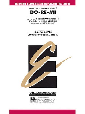 Do-Re-Mi (from The Sound of Music) Essential Elements String Artist Score & Part