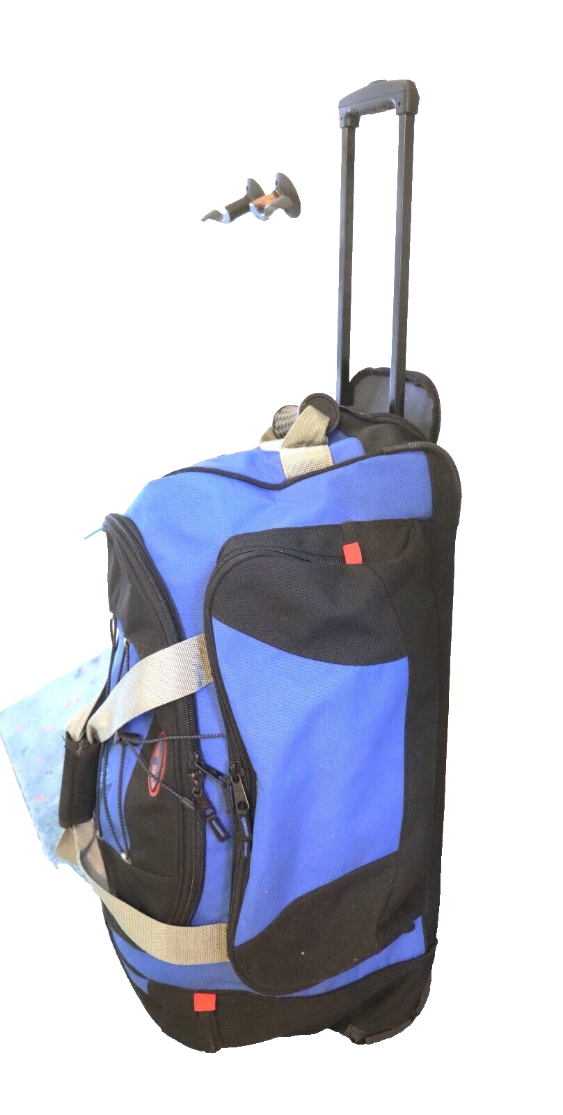 Samsonite Wheeled Duffel Bag 28" X 13.5" X 12" Blue & Black HeavyDuty