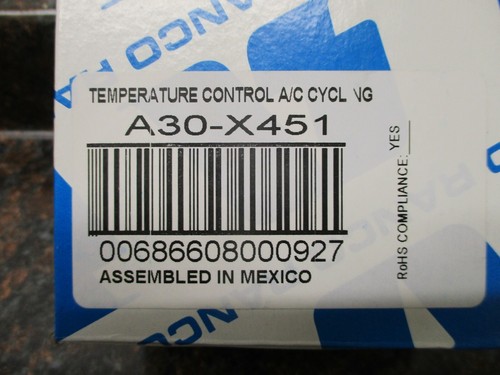 Ranco A30X-451-070 Adaptable room A/C Control A30-X451 NOS FREE SHIPPING  - 第 4/5 張圖片