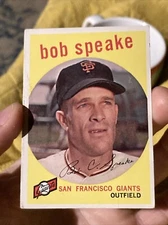 1959 Topps - High # #526 Bob Speake
