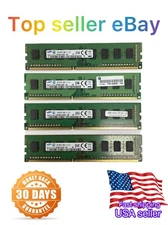 16GB 4x4GB PC3-12800U Dell OptiPlex 7010 7020 9010 9020 990 980 790 Ram Memory