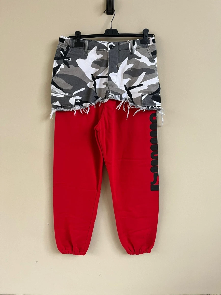Vetements , Hybrid Logo Sweat Pants in Multicolor , BNWT L