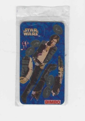 HAN SOLO STAR WARS Episode IV Toy BUILD BIMBO PERU 2002 LUCAS FILM Harrison Ford