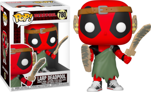 MARVEL LARP DEADPOOL 3.75 POP VINYL FIGURE 780 FUNKO