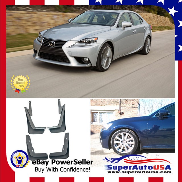 FIT FOR 20142017 LEXUS IS250 300 350 SPLASH GUARD MUD FLAP OE STYLE eBay