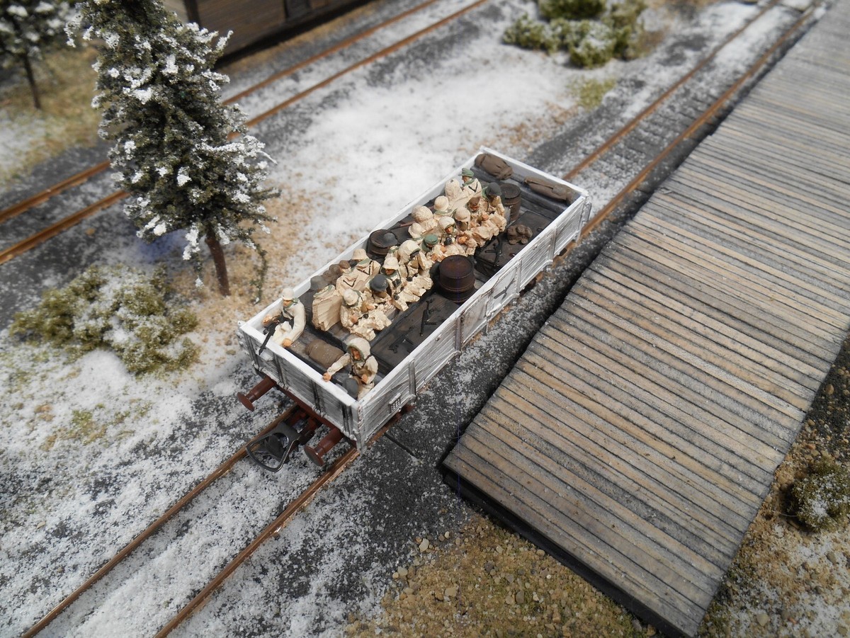 Train HO Roco Minitanks – 9e Panzer – 3 Voitures #A2149 – Custom Détaillé – Échelle 1/87