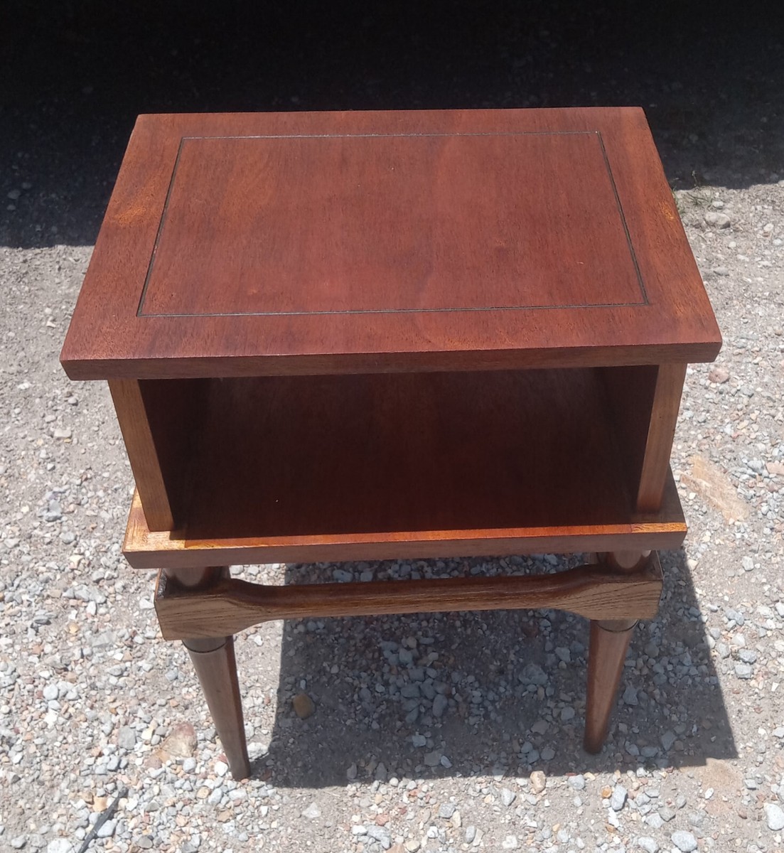 Mid Century Lane Step End Table / Side Table (LA52) | eBay
