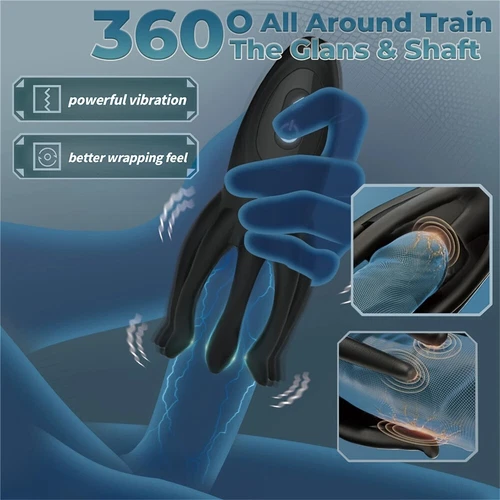 Male Masturbaters Automatic HandsFree Sucking Vibrating Cup Stroker Men Sex Toys - Picture 15 of 17