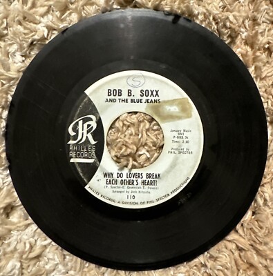 BOB B SOXX & BLUE JEANS R&R Dr Kaplan's Office b/w Why Do Lovers Break Each HEAR