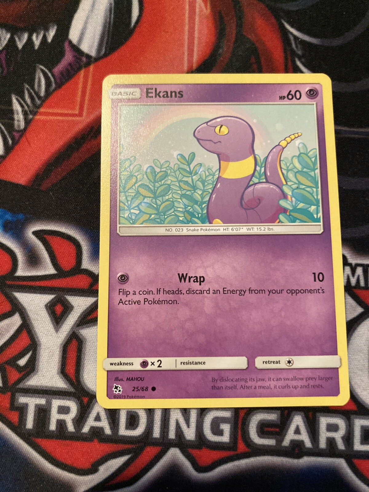 Pokémon TCG Ekans Hidden Fates 25/68 Regular Common-NM