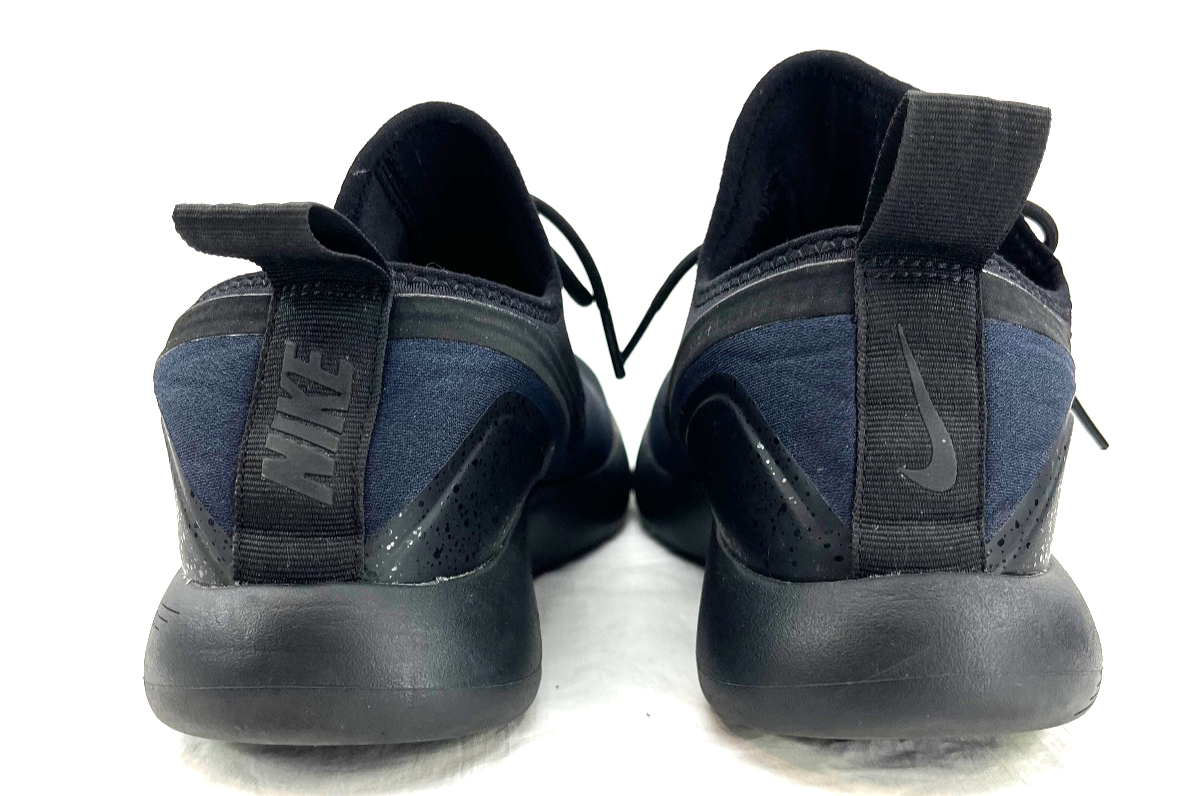Nike 923619-007 Lunarcharge Essential Black Obsidian Sneaker Shoes 