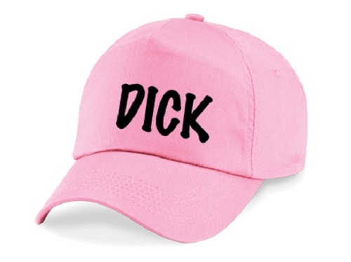 DICK Printed Baseball Cap Hat Funny 