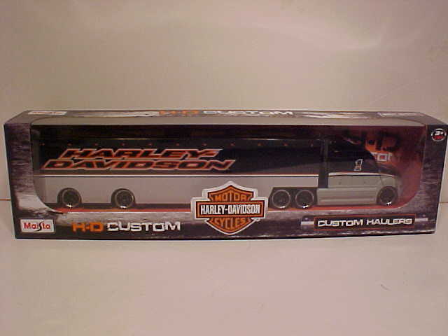 harley davidson diecast semi truck