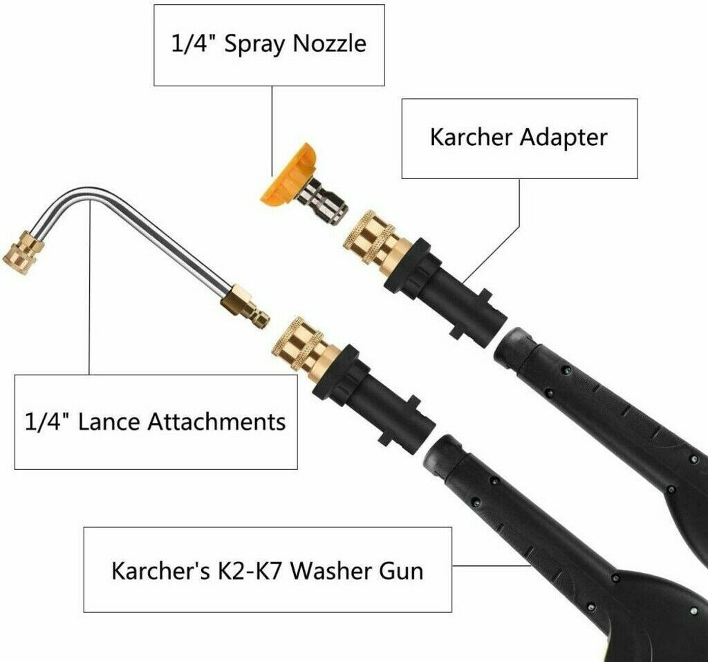 Quick and Efficient Connection Adapter Connector for Karcher K2 K7