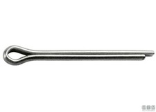 COPIGLIA PER ELICA  2,5x35 UNI 1336 DIN 94 IN ACCIAIO INOX A4 BLOCCA FERMA ELICA