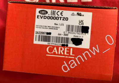 New in box CAREL EVD0000T20 Electronic expansion valve