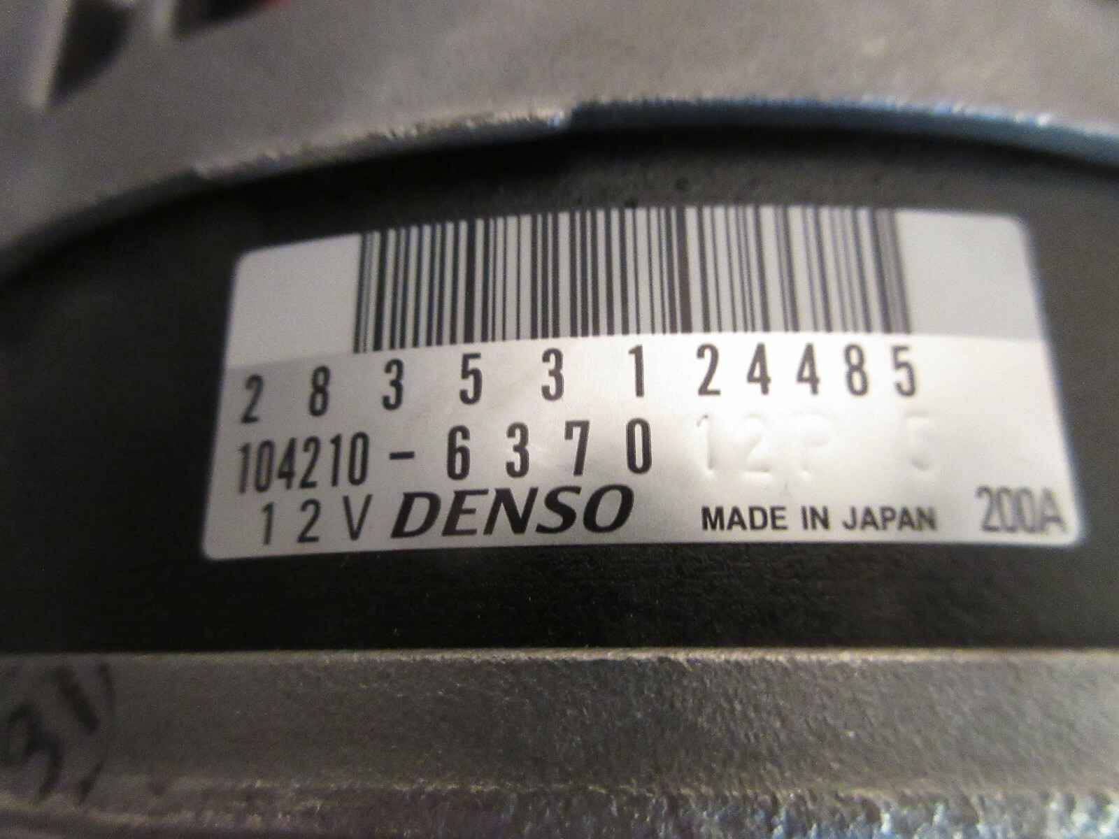 Maserati Quattroporte CALI T,GTC4 Lusso T, Portofino Alternator NEW - P/N 283531