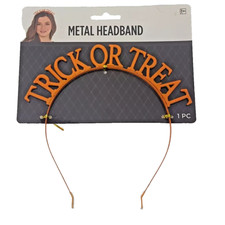 Amscan Trick or Treat Halloween Costume Metal Headband Hair Adult Teen OSFM 14