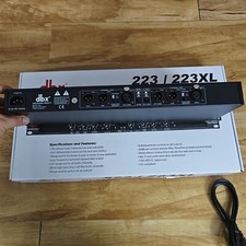 OEM NEW For DBX 223XL Stereo 2-Way/Mono 3-Way with XLR Connectors Crossover US
