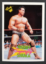 Superfly Jimmy Snuka 1990 Classic Wrestling Card #114 (NM)