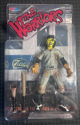 The Warriors Furies Baseball Fury Yellow Face Mezco Action Figure 2005 NEW